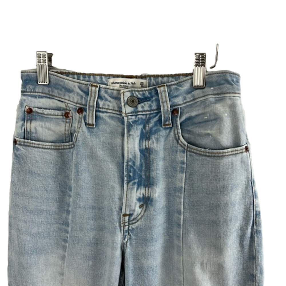 Abercrombie and Fitch The Skinny High Rise Curve Love Jeans